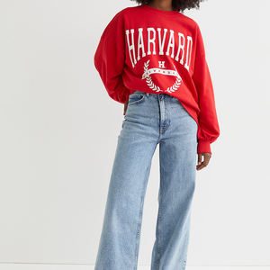 Women <b>Pullover</b> Wholesale Women Long Sleeve Running Sport Oversized Women Sweatshirt - Product Image 3