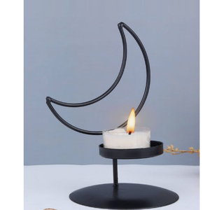 Bougeoir en or à la mode bougeoir de table en métal cadeau de noël exclusif maison salon fête événement décor - Product Image 5