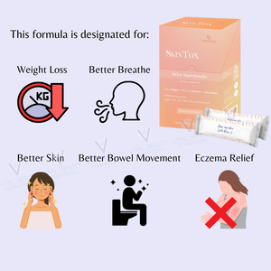 Boisson détox naturelle avec 8 milliards de probiotiques Sachet individuel pour la beauté féminine, supplément à base de plantes pour une peau éclatante - Product Image 3