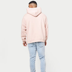 Sudadera con Capucha Oversize de Felpa Francesa Gruesa Personalizada al por Mayor para Hombre, con Bordado y Estampado Puff Esencial - Product Image 4