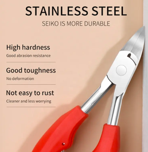 กรรไกรตัดเล็บ anaif สแตนเลสแบบสปริงคู่สำหรับนิ้ว - Product Image 4