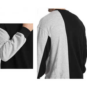 เสื้อสเวตเชิ้ตผู้ชายไซส์ใหญ่รุ่นใหม่ สไตล์คลาสสิกสตรีทแวร์ ผ้าฝ้าย เสื้อสเวตเชิ้ตผู้ชายลำลอง สีพื้น แขนยาว มีฮู้ด - Product Image 4