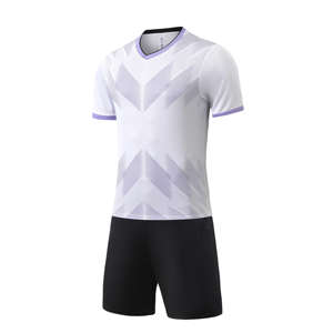 เสื้อฟุตบอลระบายอากาศแห้งเร็วผ้าโพลีเอสเตอร์เสื้อ100% ปรับแต่งได้ - Product Image 1