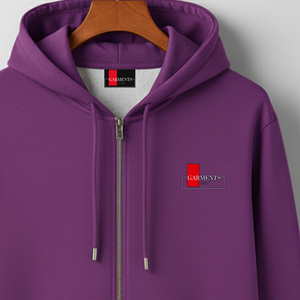 Sweat-shirt d'hiver en molleton 100% coton uni personnalisé pour hommes |   Pull-over OEM ODM avec logo personnalisé, séchage rapide, respirant, haute qualité - Product Image 2