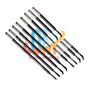 Ensemble d'aiguilles de micro-dissection réutilisables OldMed Instruments Top Colorado 5 cm 12 cm droites/angulaires en acier inoxydable, pince électrique - Product Image 3