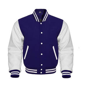 แจ็คเก็ตตัวแทนมหาวิทยาลัยสำหรับผู้ชายแจ็คเก็ตเลตเตอร์แมนตัวแทนมหาวิทยาลัยเลือกสีและขนาดของคุณเองสำหรับผู้ชาย - Product Image 3
