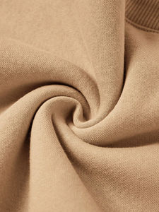 Sweat-shirt court personnalisé pour femmes plaine coton décontracté à manches longues col rond pull-over hauts courts sweat-shirt respirant pour les femmes - Product Image 5