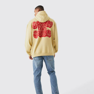 Sweat-shirts à capuche unisexes pour hommes de haute qualité, décontractés, solides, pour l'hiver, streetwear, logo personnalisé, 100% coton, écologiques - Product Image 6