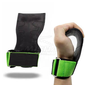 Almohadillas de agarre de levantamiento de fitness 2025 hechas a medida, cuero de vaca resistente y cuero para entrenamiento con pesas y levantamiento de figuras - Product Image 1