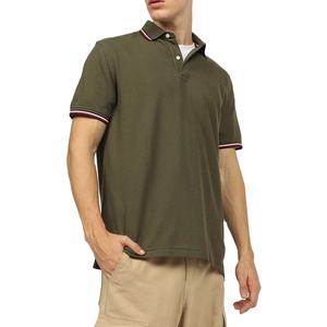 Polos très demandés, polos pas chers, nouveau design, couleur unie, coton, manches courtes, polos personnalisés pour hommes, logo personnalisé, vêtements décontractés - Product Image 1