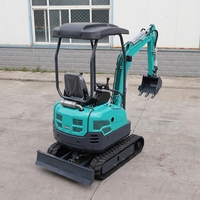 Mini-excavatrice compacte WOMI de moins de 4 tonnes avec moteur pour la construction de sentiers de jardin, flèche à déplacement latéral et préparation du sol