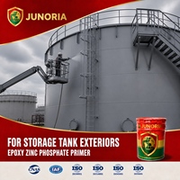 Primaire liquide époxy-phosphate de zinc pour la protection contre la corrosion de l'acier extérieur des réservoirs de stockage