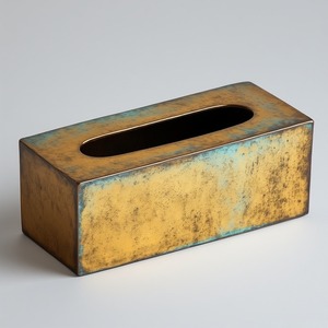 Boîte à mouchoirs en métal artisanale de luxe, couleur et taille personnalisables, design moderne pour une esthétique haut de gamme, valeur esthétique, durabilité à long terme - Product Image 6