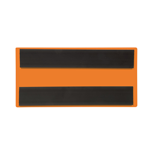 LabelPlus Portatarghe, Strisce Magnetiche 80 x 160mm, Arancione, 2 Strisce Magnetiche, 50 pz / Confezione.- LPV160-80/8 - Product Image 2