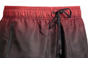 Pantalones cortos deportivos de verano de secado rápido de alta calidad para hombre, cintura elástica, tela transpirable, ropa informal para correr en el gimnasio, teñido liso - Product Image 4