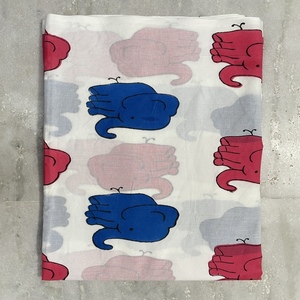 Tissu de robe en coton indien uni à fleurs doux et 100% coton pour filles et garçons par yard, écologique - Product Image 6