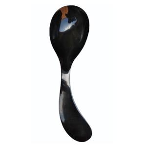 Cuchara para servir de madera con cuerno de búfalo curvo, juego de 200 piezas, superventas para cocina y uso doméstico para servir café - Product Image 1