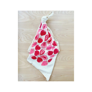 Paño de Cocina Ultra Absorbente de Algodón 100% de Alta Resistencia, Diseño Jacquard de Fresas, Resistente a la Decoloración, 20x30 Pulgadas, 500GSM, Bordado con Icono de Golf, OEM ODM - Product Image 2