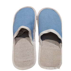 New Open Toe Breathable <b>Slippers</b> Solid Color Casual <b>Slippers</b> Spa <b>Slippers</b> for Guests Hotel Travel Unisex Universal Size Washable - Product Image 1