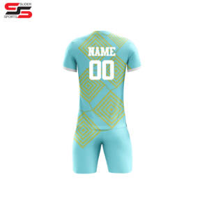 Uniformes de football respirants et confortables en polyester 100% Services OEM Formation de football Uniforme de football en gros - Product Image 2