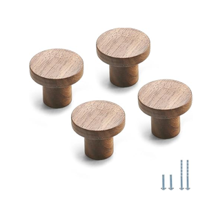 Boutons en bois de haute qualité prix abordable boutons en bois pour armoires de cuisine utilisation de tiroir - Product Image 6