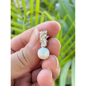 925 <b>Silver</b> Pearl Bow Necklace Elegant and Stylish Accessory - Product Image 3