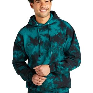 Sudadera con Capucha Tie Dye para Hombre, Logotipo Personalizado, Sudadera con Capucha Tie Dye Verde de la Mejor Calidad para Hombre, Cómoda, de Secado Rápido, Cuello Redondo, Estilo Urbano - Product Image 1