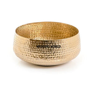 Bol à chocolat martelé en or, dernière arrivée, bol à bonbons fait à la main, classique, élégant, luxueux, nouveau bol à chocolat - Product Image 1