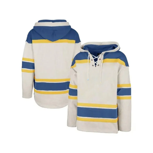 Sudaderas con capucha de hockey sobre hielo hechas a medida Sudaderas con capucha de hockey unisex Color personalizado Logotipo personalizado Ropa de equipo transpirable Sudadera con capucha Hombres Adultos - Product Image 2