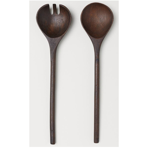 <b>High</b> Quality Natural Wooden Cutlery Spoon Fork <b>Table</b> Flatware Set with Wooden Handle for Weddings and <b>Kitchen</b> Use - Product Image 4