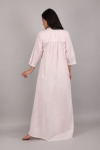 Top et meilleure qualité femmes coton tissu pleine Flare nuisette robe d'été pur coton nuisette pour les femmes au meilleur prix - Product Image 6