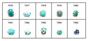 Luxury Handmade Unique Product Dotted Decoration Glass <b>Beads</b> for Jewelry Making Gorgeous Dotted Glass <b>Beads</b> for <b>Bracelet</b> Making - Product Image 4