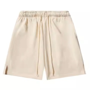 Pantalones Cortos Unisex 2025, 100% Algodón, Secado Rápido, Transpirables, Ecológicos, Teñido Liso, Ajuste Cómodo, para Correr, Deportes, Verano, Uso Casual - Product Image 3