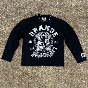 Camiseta de manga larga de invierno para hombre y mujer de alta calidad con logotipo personalizado - Product Image 2