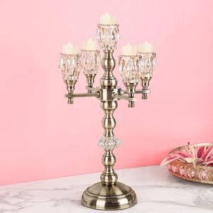 Decoración Navideña para el Hogar, Portavelas de Metal y Juego de Candelabros con Diseño Único y Lujoso para un Ambiente Cálido - Product Image 3