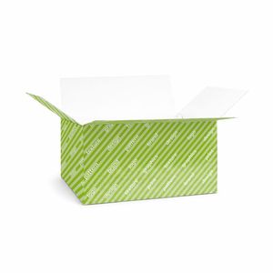 Coffee Pod <b>Boxes</b> 50-Pack for Roasters Personalized Recycled Slotted <b>Boxes</b> with Glossy Lamination - Product Image 1