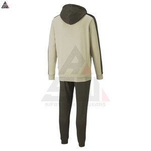 Meilleur prix de vente Logo sur mesure survêtements pour hommes hiver décontracté 100% coton vêtements de rue de haute qualité - Product Image 5