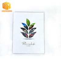 Impresión de Catálogos Personalizados con Encuadernación Cosida, Folletos a Todo Color, Libros de Productos para Promoción de Marca Alimentaria en Ferias Comerciales, MOQ Bajo