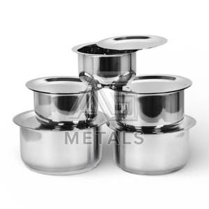 Mini Olla de Acero Inoxidable para Leche con Asa y Tapa, para Calentar Leche de Bebé, Ligera, Apta para Lavavajillas - Product Image 1