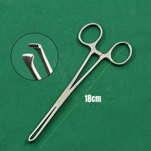 คีมหนีบเนื้อเยื่ออัลลิสขนาด16ซม. 4X5ฟันที่มีคุณภาพสูงเครื่องมือสำหรับการจับลำไส้โดยใช้วิธีรักษา - Product Image 3