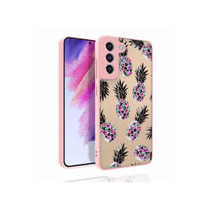 Étui de protection en silicone brillant à motifs pour Samsung Galaxy S21 FE Série Nora - Design élégant et tendance 7 Plus 14 Plus 13 Pro Max - Product Image 1