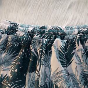 Men's Sporty Summer Casual <b>Sweatpants</b> Breathable Stylish Floral Pattern <b>Short</b> with Worested Fabric Floral Printing Apparel - Product Image 6