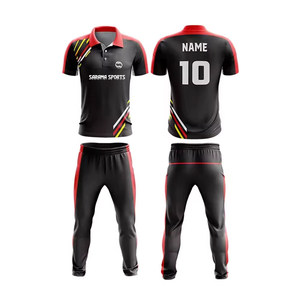Uniformes de cricket personnalisés à bas quantité minimale de commande derniers uniformes d'équipe de conception de sublimation à bas prix nouvel ensemble d'uniformes de cricket de cricket sublimé - Product Image 4