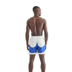 Shorts de bain pour hommes personnalisés, vente en gros, design à panneaux, taille élastique, vêtements de plage, mode, respirant, coupe ajustée, léger - Product Image 5