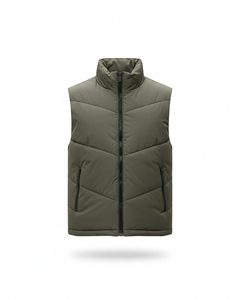 Gilet matelassé, gilet personnalisé, gilet matelassé en gros, veste softshell légère pour hommes, fabrication par Antique Fashion - Product Image 4