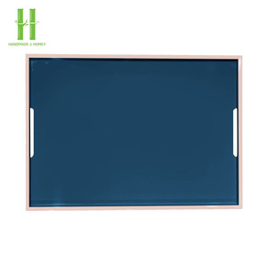 BEST SELLER Plateau de service rectangulaire de luxe en laque, de haute qualité, écologique, artisanal, pour restaurant et hôtel, fabriqué au Vietnam - Product Image 2