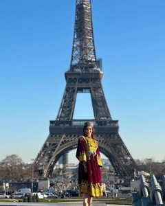 Vestido Tradicional Étnico de Chifón para Niñas Afganas, Bordado de Lujo, Estilo Vintage Festivo, Detalles Elegantes Hechos a Mano, Especial - Product Image 3