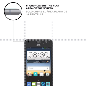 ฟิล์มกันรอยหน้าจอ ANTISHOCK สำหรับอุปกรณ์เสริมมือถือ ZTE Sonata 2 ระดับพรีเมียม - Product Image 3