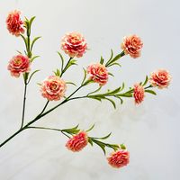 Fleurs artificielles en soie simulée, 10 pièces, imperméables, décoration de Thanksgiving, décoration de mariage