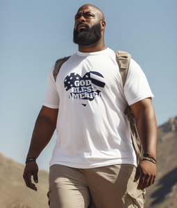 Camisetas de hombre estampadas de punto 100% algodón - Product Image 1